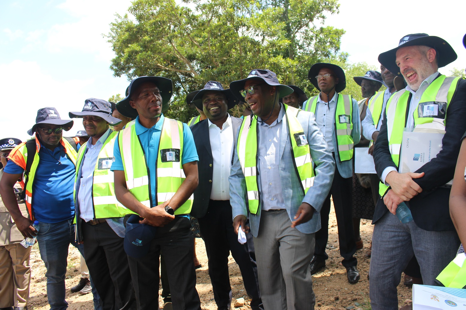 KOBWA HANDS OVER MANANGA GAUGING STATION TO THE MINISTRY OF NATURAL RESOURCES AND ENERGY